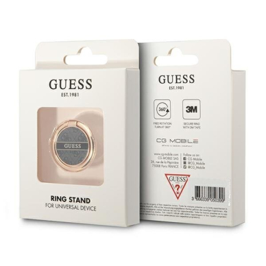 Laikiklis žiedas Guess Ring stand GURSHG4SK Juodas 3