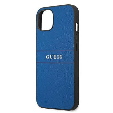 Guess Saffiano dirželio dėklas iPhone 13 mini 5.4" - mėlynas 5