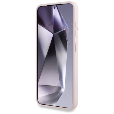 Guess Silikoninis Big 4G Logo Bottom Script Dėklas skirtas Samsung Galaxy S25 - Rožinis 4 Guess Silikoninis Big 4G Logo Bottom Script Dėklas skirtas Samsung Galaxy S25 - Rožinis 4