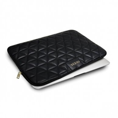 Dėklas Guess Sleeve 13" Juodas Quilted UGLX912 3