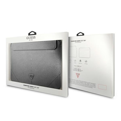 Dėklas Guess Sleeve GUCS14PSATLG 13/14 Pilkas 3 Dėklas Guess Sleeve GUCS14PSATLG 13/14 Pilkas 3