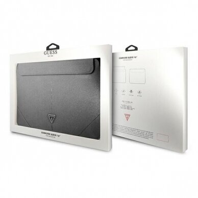 Dėklas Guess Sleeve GUCS16PSATLG 16 Pilkas 3 Dėklas Guess Sleeve GUCS16PSATLG 16 Pilkas 3