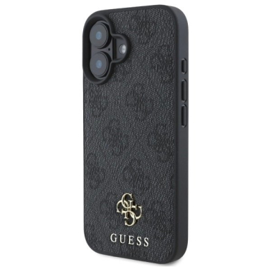 iPhone 16 Guess Small Classic MagSafe dėklas - juodas 1