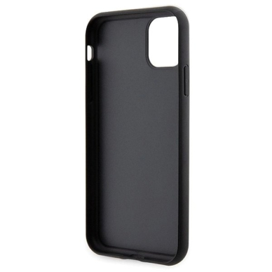 Guess Strass Metal Logo iPhone 11 / Xr 6.1&quot; Dėklas - Juodas 6