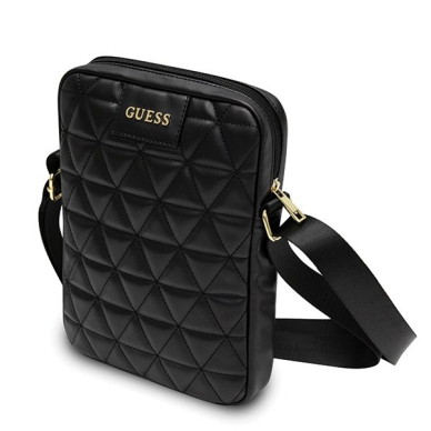 Dėklas Guess Bag 10" Quilted Tablet Bag - Juodas 1 Dėklas Guess Bag 10" Quilted Tablet Bag - Juodas 1