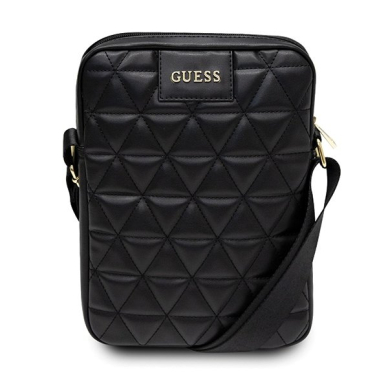Dėklas Guess Bag 10" Quilted Tablet Bag - Juodas Dėklas Guess Bag 10" Quilted Tablet Bag - Juodas