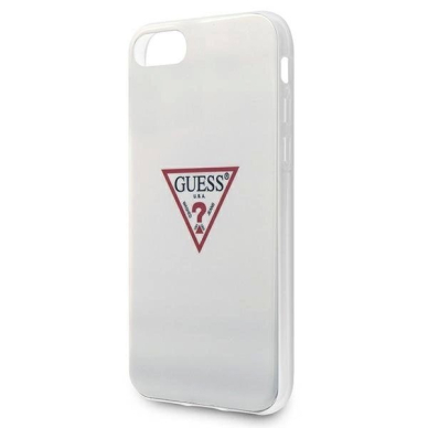 iPhone 7 / 8 / SE 2020 / SE 2022 – Guess Triangle Collection Dėklas - Baltas 2