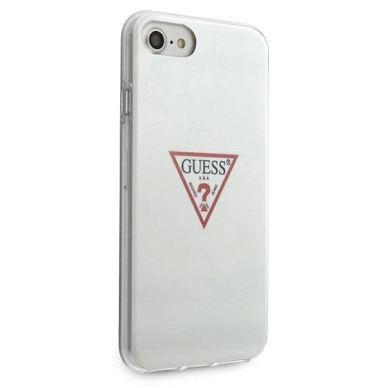 iPhone 7 / 8 / SE 2020 / SE 2022 – Guess Triangle Collection Dėklas - Baltas 4