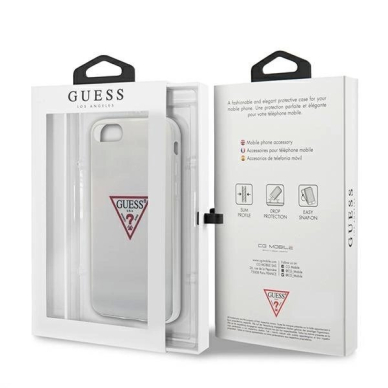 iPhone 7 / 8 / SE 2020 / SE 2022 – Guess Triangle Collection Dėklas - Baltas 6