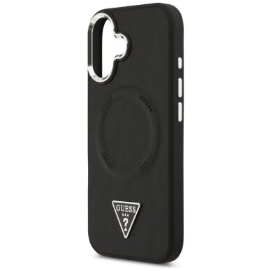 iPhone 17 Guess Triangle Logo MagSafe dėklas – juodas 5 iPhone 17 Guess Triangle Logo MagSafe dėklas – juodas 5