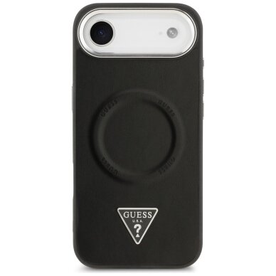 iPhone Air Guess Triangle Logo MagSafe dėklas – juodas 2 iPhone Air Guess Triangle Logo MagSafe dėklas – juodas 2