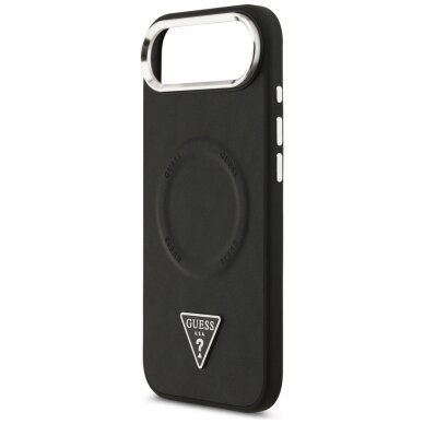 iPhone Air Guess Triangle Logo MagSafe dėklas – juodas 5 iPhone Air Guess Triangle Logo MagSafe dėklas – juodas 5