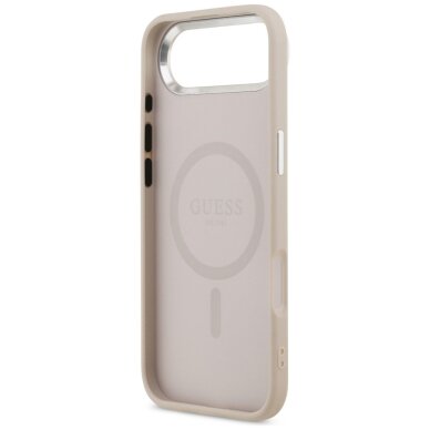 iPhone Air Guess Triangle Logo MagSafe dėklas – rožinis 6 iPhone Air Guess Triangle Logo MagSafe dėklas – rožinis 6