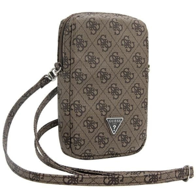 Guess Zip 4G Triangle Krepšys - brown 2 Guess Zip 4G Triangle Krepšys - brown 2