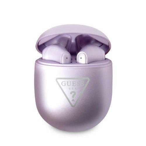 Ausinės Guess GUTWST82TRU TWS Bluetooth Headphones Violetinės Ausinės Guess GUTWST82TRU TWS Bluetooth Headphones Violetinės