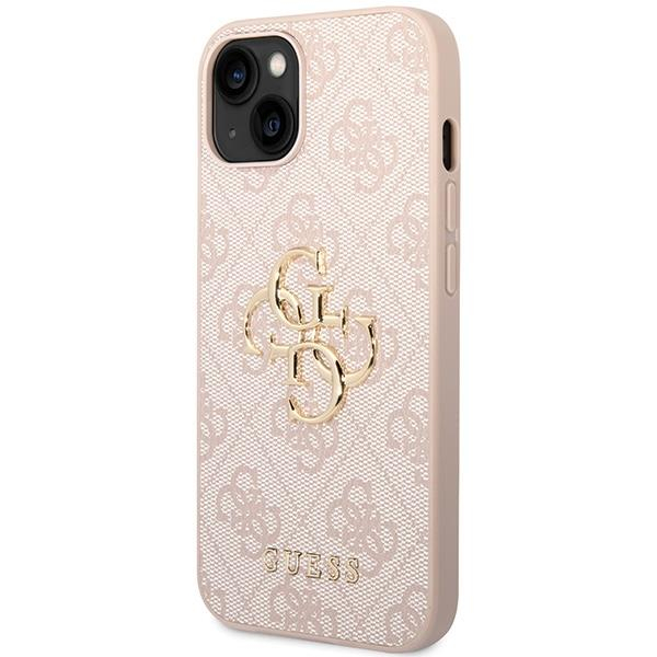 Dėklas Guess 4G Big Metal Logo   iPhone 15 - Rožinis 1 Dėklas Guess 4G Big Metal Logo   iPhone 15 - Rožinis 1