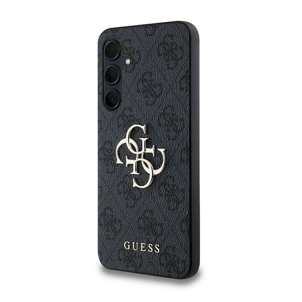 Guess 4G Big Metal Logo Dėklas Samsung Galaxy A35 - Juodas 1 Guess 4G Big Metal Logo Dėklas Samsung Galaxy A35 - Juodas 1