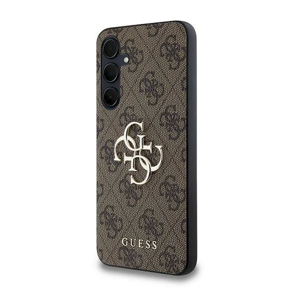 Dėklas Guess 4G Big Metal Logo Samsung Galaxy A35 - Rudas 1 Dėklas Guess 4G Big Metal Logo Samsung Galaxy A35 - Rudas 1