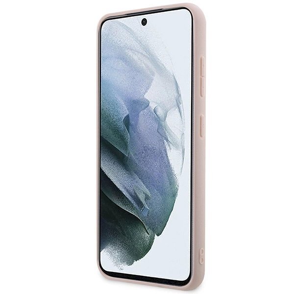 Samsung Galaxy A35 Guess 4G Big Metal Logo dėklas – rožinis 4