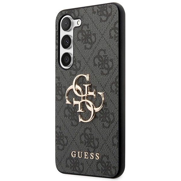 Guess 4G Big Metal Logo Dėklas Samsung Galaxy A55 - Juodas 1 Guess 4G Big Metal Logo Dėklas Samsung Galaxy A55 - Juodas 1