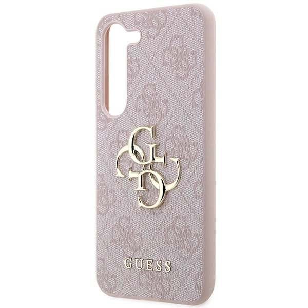 Guess 4G Big Metal Logo Dėklas Samsung Galaxy A55 - Rožinis 5 Guess 4G Big Metal Logo Dėklas Samsung Galaxy A55 - Rožinis 5