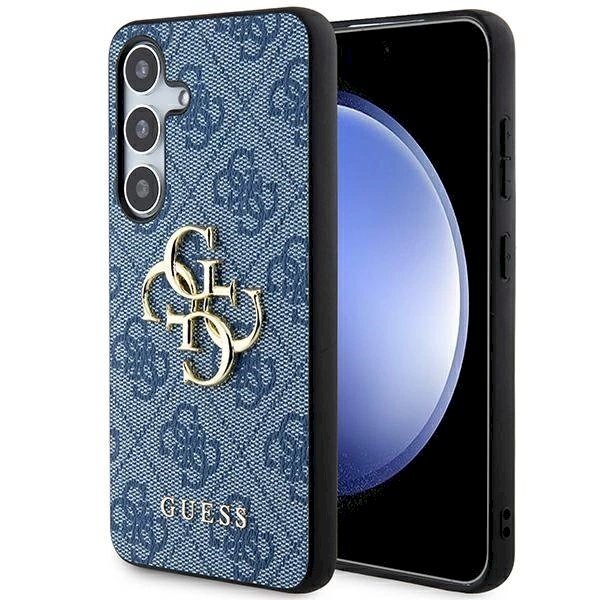 Originalus Guess dėklas 4G Big Metal LogoSamsung Galaxy S24+ - Mėlynas Originalus Guess dėklas 4G Big Metal LogoSamsung Galaxy S24+ - Mėlynas