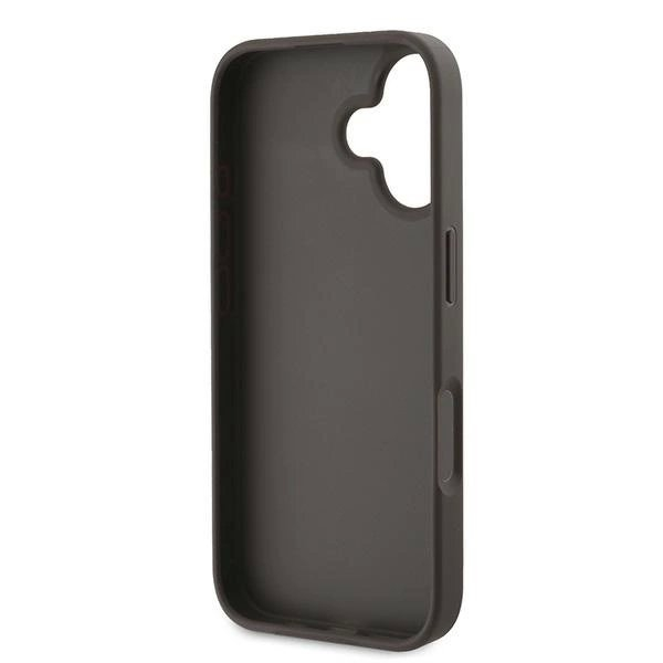 Guess 4G Bottom Stripe Dėklas skirtas iPhone 16 Plus 6.7" - Rudas 6 Guess 4G Bottom Stripe Dėklas skirtas iPhone 16 Plus 6.7" - Rudas 6