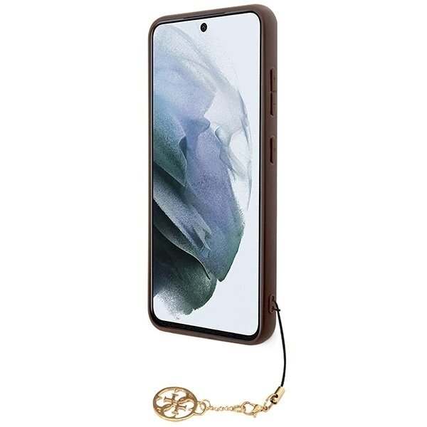 Guess 4G Charms Collection Dėklas Samsung Galaxy A55 - Rudas 4 Guess 4G Charms Collection Dėklas Samsung Galaxy A55 - Rudas 4