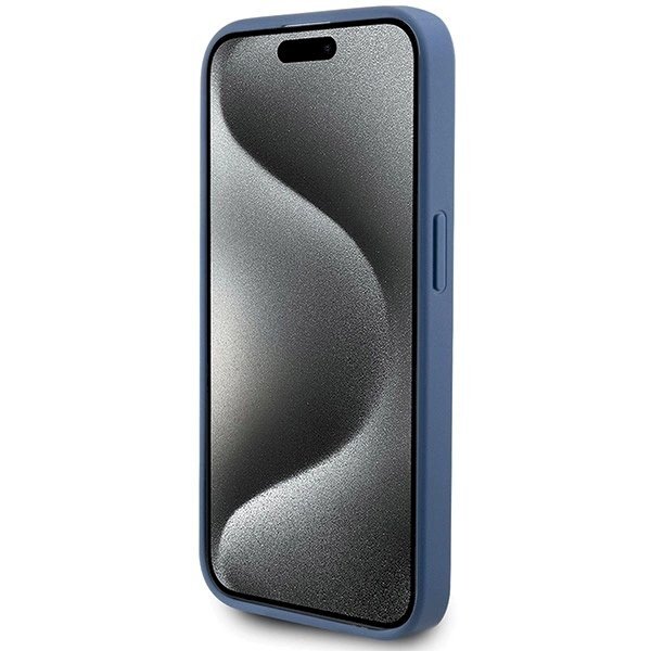 Originalus Guess dėklas 4G Collection Leather Metal Logo MagSafeiPhone 14 Pro - Mėlynas 4 Originalus Guess dėklas 4G Collection Leather Metal Logo MagSafeiPhone 14 Pro - Mėlynas 4