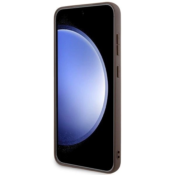 Originalus Guess dėklas 4G Collection Leather Metal Logo MagSafeSamsung Galaxy S24+ - Rudas 4 Originalus Guess dėklas 4G Collection Leather Metal Logo MagSafeSamsung Galaxy S24+ - Rudas 4