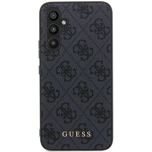 Guess 4G Metal Gold Logo Dėklas Samsung Galaxy A35 - Juodas 2 Guess 4G Metal Gold Logo Dėklas Samsung Galaxy A35 - Juodas 2