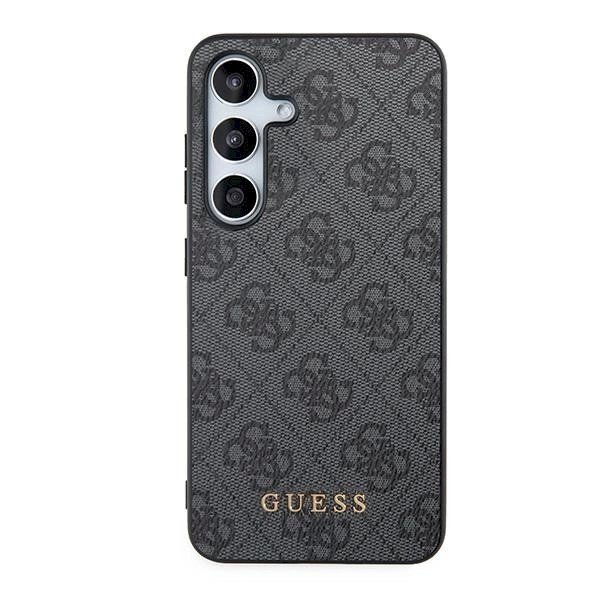 Guess 4G Metal Gold Logo Dėklas Samsung Galaxy S24 - Juodas 2 Guess 4G Metal Gold Logo Dėklas Samsung Galaxy S24 - Juodas 2