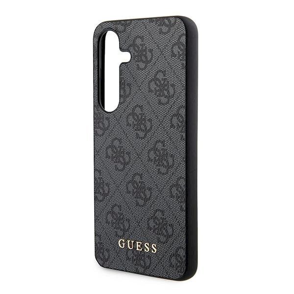 Guess 4G Metal Gold Logo Dėklas Samsung Galaxy S24 - Juodas 5 Guess 4G Metal Gold Logo Dėklas Samsung Galaxy S24 - Juodas 5
