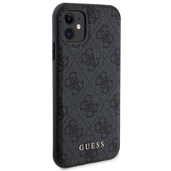 Guess 4G Metal Logo Dėklas set iPhone 11 + 5000mAh MagSafe power bank - Juodas 3 Guess 4G Metal Logo Dėklas set iPhone 11 + 5000mAh MagSafe power bank - Juodas 3