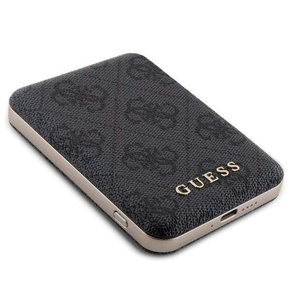 Guess 4G Metal Logo Dėklas set iPhone 11 + 5000mAh MagSafe power bank - Juodas 9 Guess 4G Metal Logo Dėklas set iPhone 11 + 5000mAh MagSafe power bank - Juodas 9