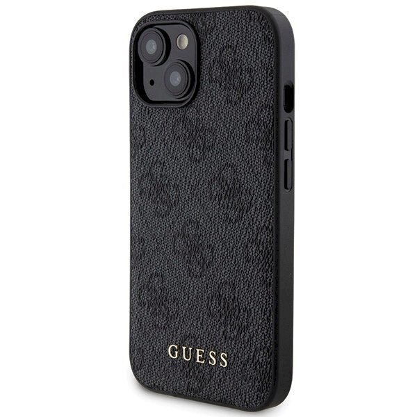 Guess 4G Metal Logo Dėklas set iPhone 15 + 5000mAh MagSafe power bank - Juodas 1 Guess 4G Metal Logo Dėklas set iPhone 15 + 5000mAh MagSafe power bank - Juodas 1