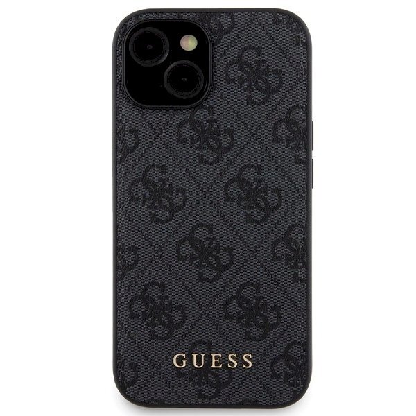 Guess 4G Metal Logo Dėklas set iPhone 15 + 5000mAh MagSafe power bank - Juodas 2 Guess 4G Metal Logo Dėklas set iPhone 15 + 5000mAh MagSafe power bank - Juodas 2
