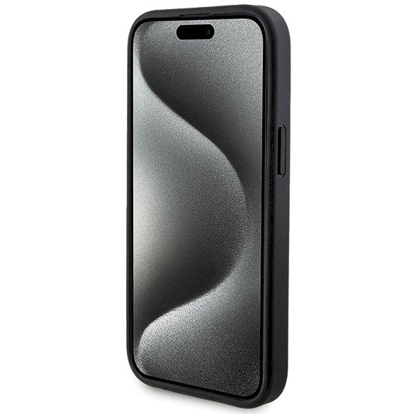 Guess 4G Metal Logo Dėklas set iPhone 15 + 5000mAh MagSafe power bank - Juodas 4 Guess 4G Metal Logo Dėklas set iPhone 15 + 5000mAh MagSafe power bank - Juodas 4