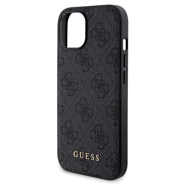 Guess 4G Metal Logo Dėklas set iPhone 15 + 5000mAh MagSafe power bank - Juodas 5 Guess 4G Metal Logo Dėklas set iPhone 15 + 5000mAh MagSafe power bank - Juodas 5
