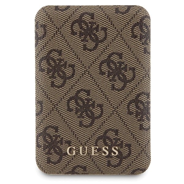 Guess 4G Metal Logo Dėklas set iPhone 15 + 5000mAh MagSafe power bank - Rudas 7 Guess 4G Metal Logo Dėklas set iPhone 15 + 5000mAh MagSafe power bank - Rudas 7