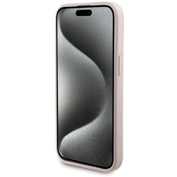 Guess 4G Metal Logo Dėklas set iPhone 15 + 5000mAh MagSafe power bank - Rožinis 4 Guess 4G Metal Logo Dėklas set iPhone 15 + 5000mAh MagSafe power bank - Rožinis 4