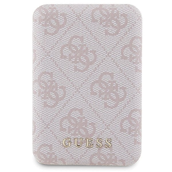 Guess 4G Metal Logo Dėklas set iPhone 15 + 5000mAh MagSafe power bank - Rožinis 7 Guess 4G Metal Logo Dėklas set iPhone 15 + 5000mAh MagSafe power bank - Rožinis 7