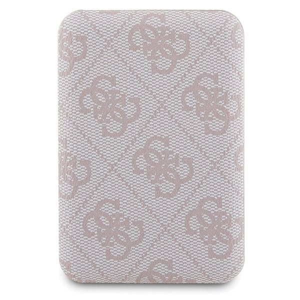 Guess 4G Metal Logo Dėklas set iPhone 15 + 5000mAh MagSafe power bank - Rožinis 8 Guess 4G Metal Logo Dėklas set iPhone 15 + 5000mAh MagSafe power bank - Rožinis 8