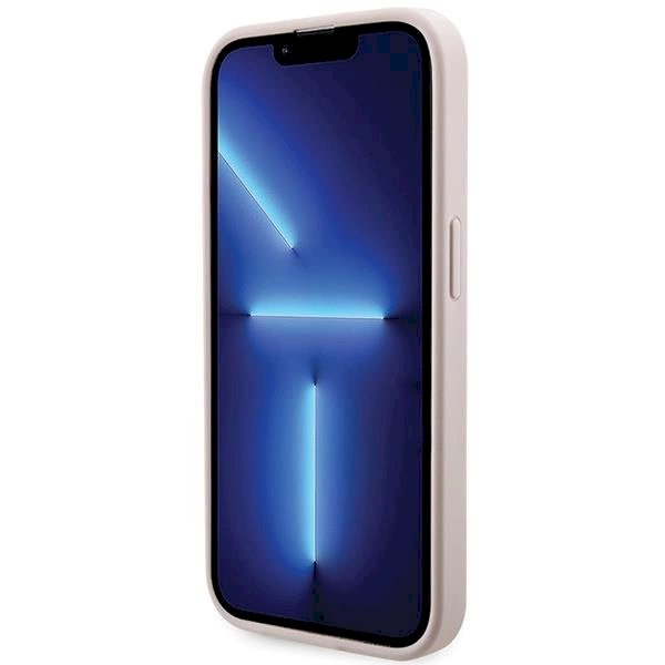 Guess 4G Printed Stripes MagSafe Dėklas iPhone 15 Pro - rožinis 4 Guess 4G Printed Stripes MagSafe Dėklas iPhone 15 Pro - rožinis 4