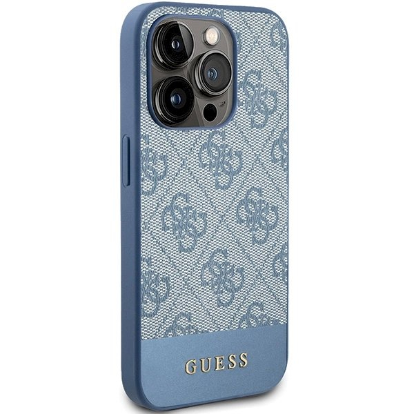 Originalus Guess dėklas 4G Stripe CollectioniPhone 15 Pro - Mėlynas 3 Originalus Guess dėklas 4G Stripe CollectioniPhone 15 Pro - Mėlynas 3