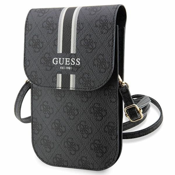 Guess 4G Stripe rankinė – juoda Guess 4G Stripe rankinė – juoda