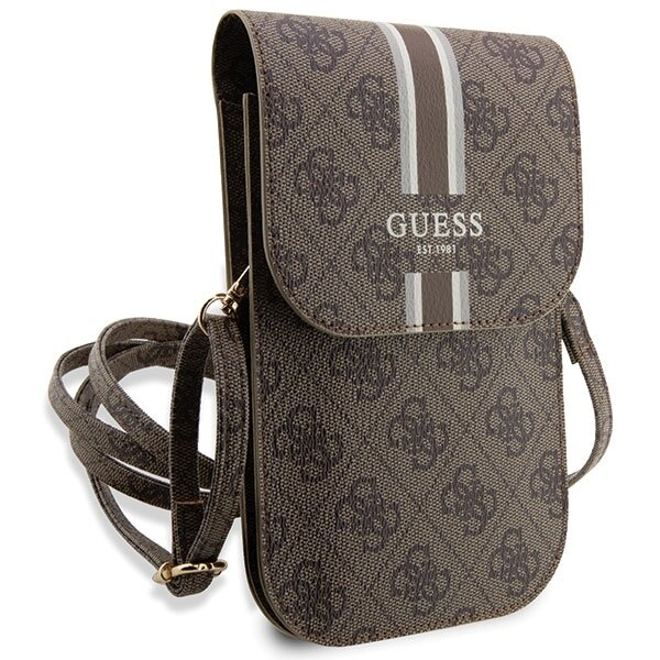 Guess 4G Stripe rankinė – ruda 2