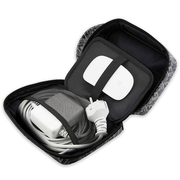 Krepšys Guess GCube Stripe GUHBHGCFSEK Juodas 3 Krepšys Guess GCube Stripe GUHBHGCFSEK Juodas 3