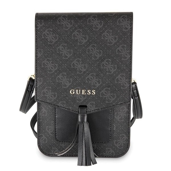 Guess GUWBSQGBK 4G rankinė – juoda / juoda 1