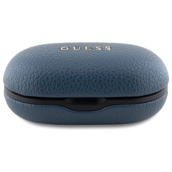 Belaidės ausinės Guess GUTWSPGTSPSB TWS + įkrovimo stotelė – mėlynos, Grained Classic Logo 3
